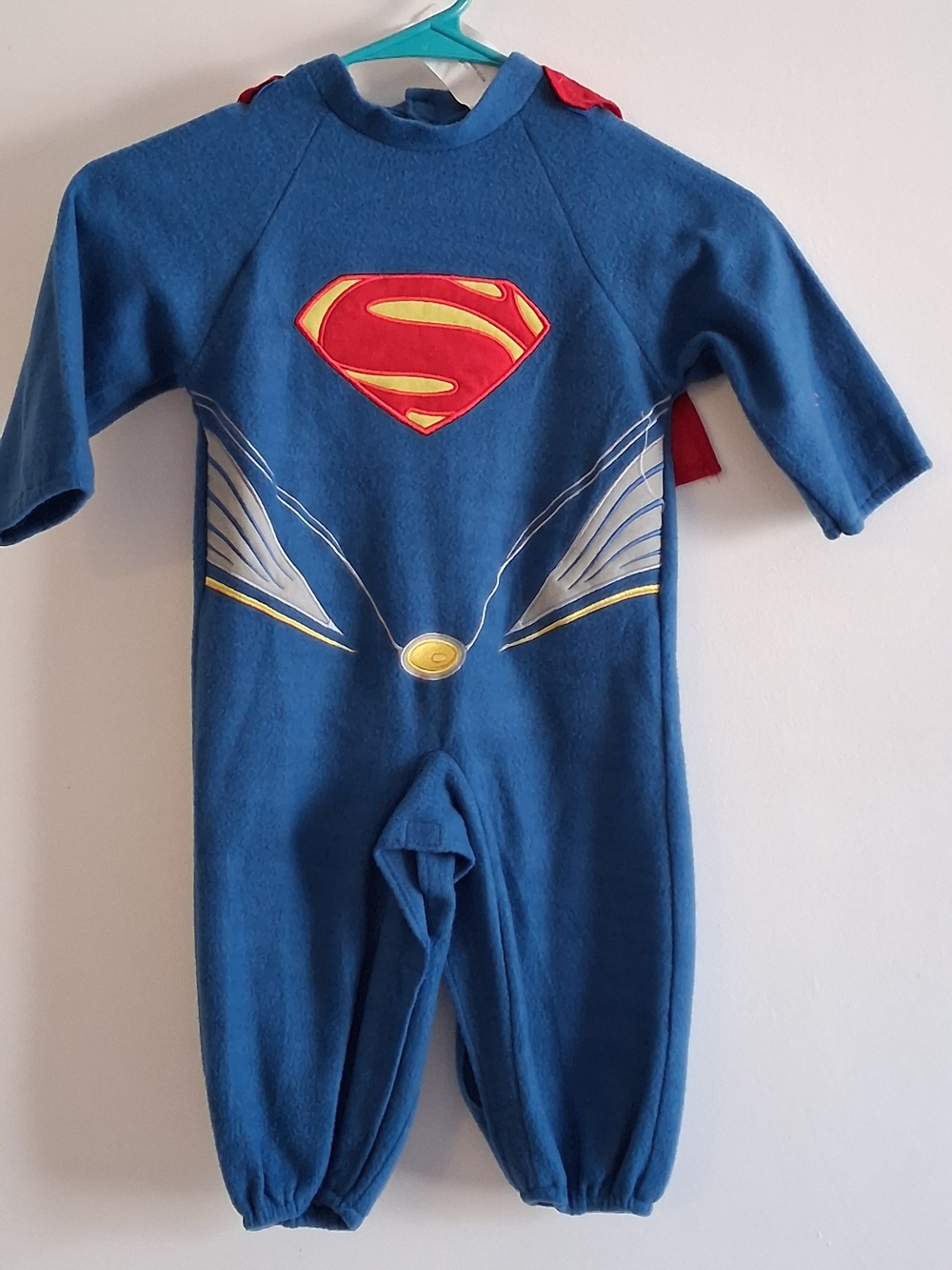 DC Comics Blue Superman Infant Fleece Costume with Red Cape